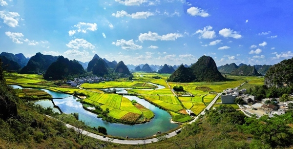 廣西天等都康田園風(fēng)光。主辦方供圖