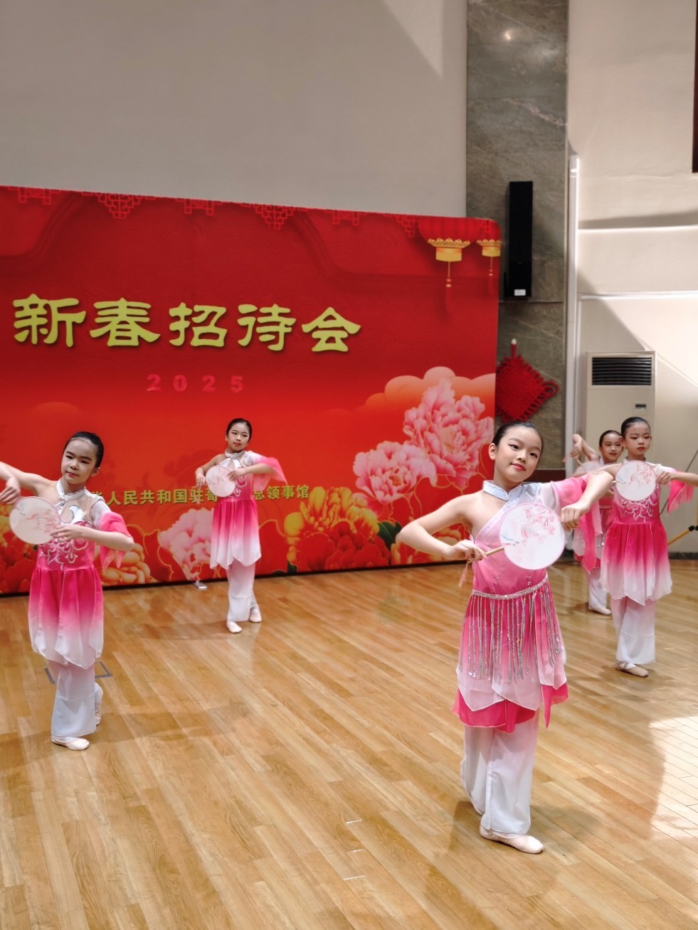 兒童舞蹈表演。中國(guó)駐哥德堡總領(lǐng)館供圖