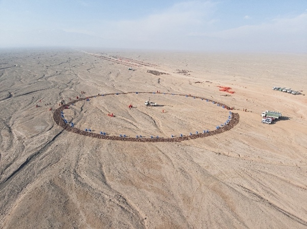 無線節(jié)點儀器檢測現(xiàn)場。受訪者供圖