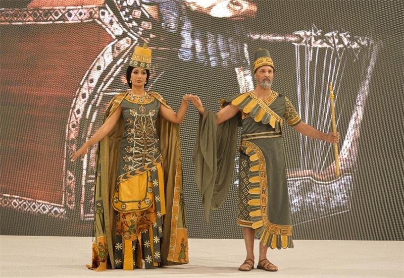 伊拉克時(shí)尚館舉辦的時(shí)裝展。伊拉克時(shí)尚館供圖