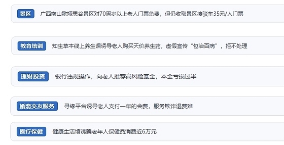 網(wǎng)友在“人民投訴”平臺(tái)反映涉銀發(fā)消費(fèi)相關(guān)糾紛。（“人民投訴”用戶投訴截圖）