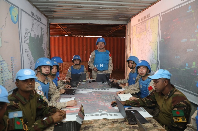 演練現(xiàn)場(chǎng)。張曉昆攝