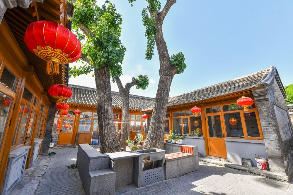 草廠胡同景觀。（受訪者供圖）