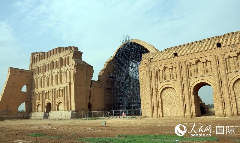 塔克基思拉宮遺址。人民網(wǎng) 伊納斯·易卜拉欣攝