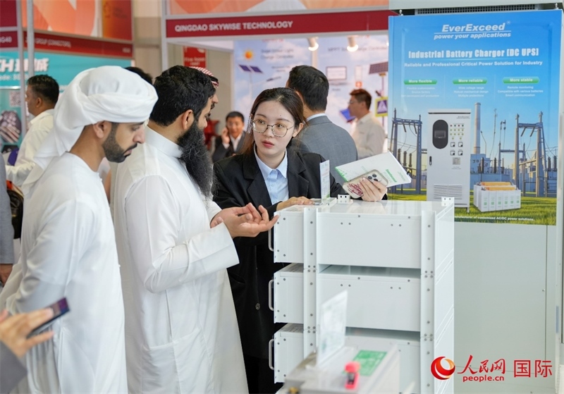 展會現(xiàn)場。人民網(wǎng) 塔里克·易卜拉欣攝