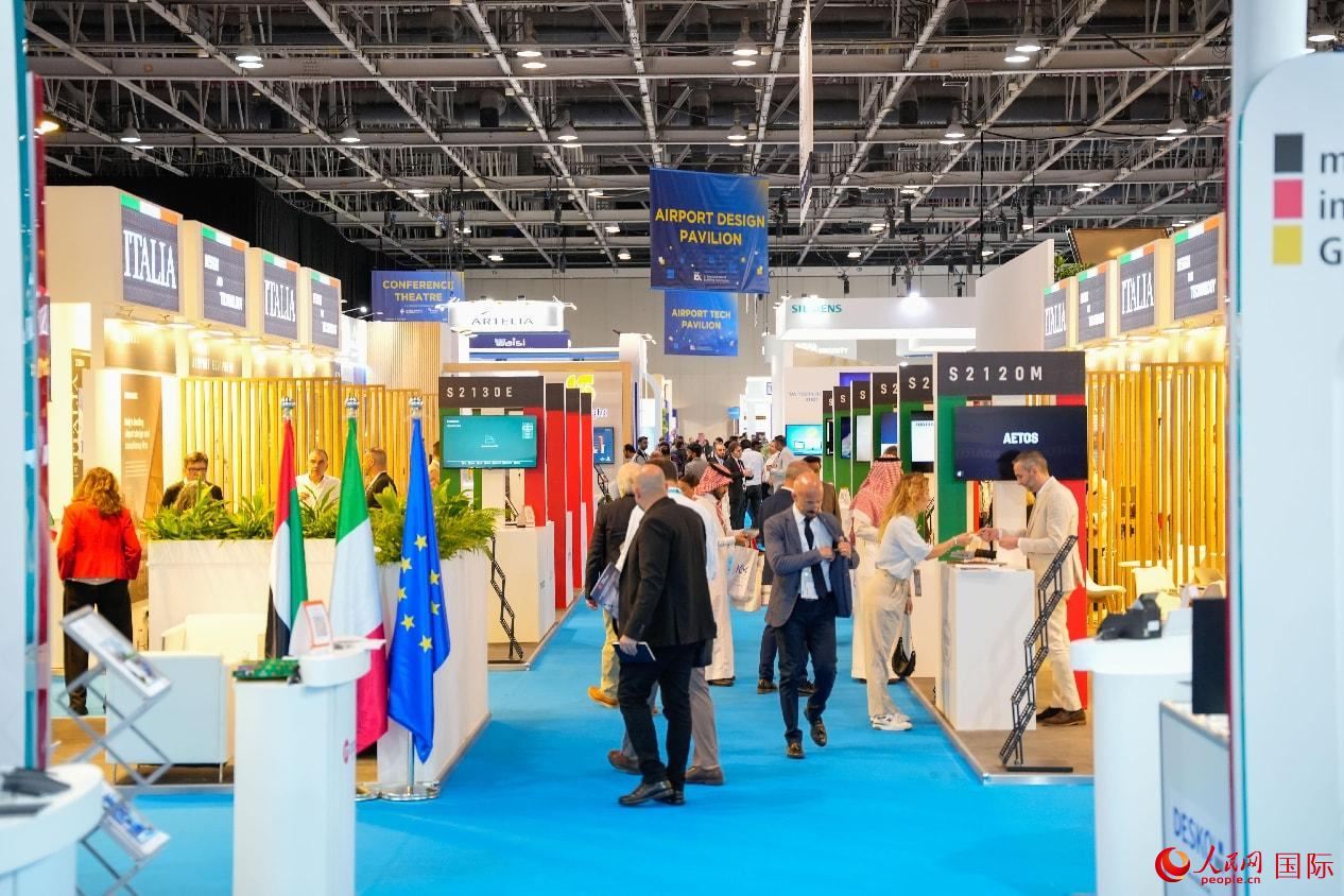 展會一景。人民網塔里克·易卜拉欣攝