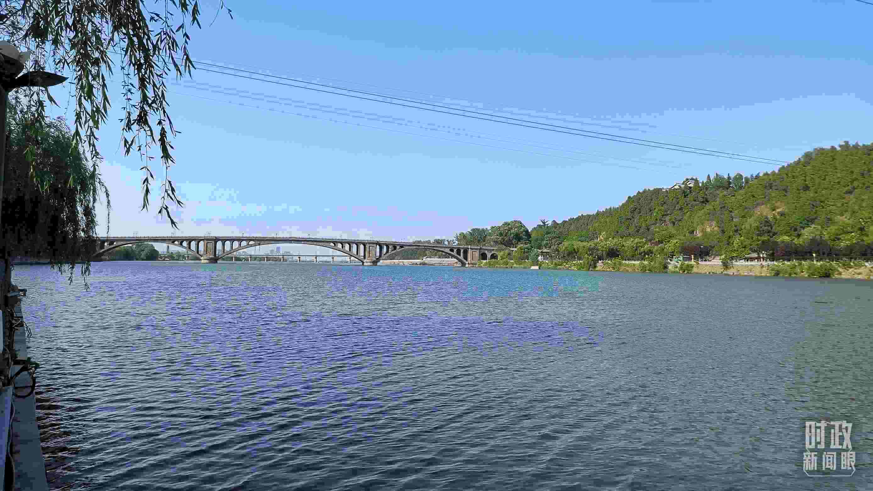 △伊河。（總臺央視記者范一鳴拍攝）